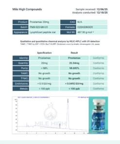 prostamax peptide, prostamax peptide benefits, what prostamax 20 do for men, prostamax dosage, prostamax peptide dosage, prostamax 20mg dosage, prostamax dosing,milehighcompounds,mile high compounds,mile high compound,